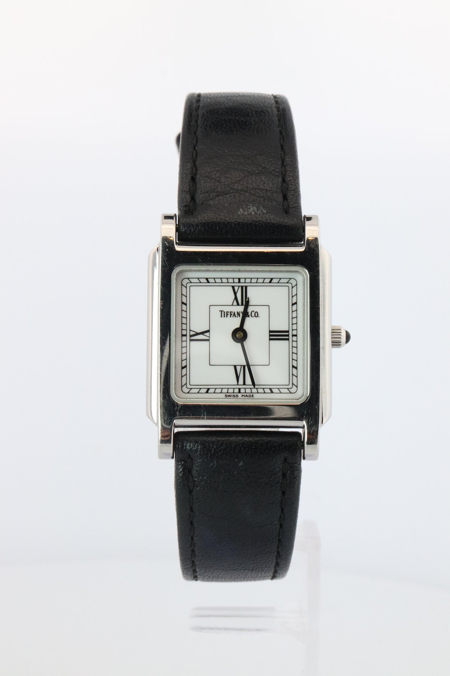 Tiffany and Co Watch. Tiffany Tank Quartz Watch. T&CO Square Portfolio.