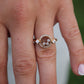18k Chopard Happy Diamond ring. CHOPARD Happy Diamond band