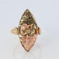 Black Hills Gold Ring. 10k Multi-Tone Black Hills Gold Statement Ring.