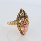 Black Hills Gold Ring. 10k Multi-Tone Black Hills Gold Statement Ring.