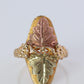 Black Hills Gold Ring. 10k Multi-Tone Black Hills Gold Filigree Ring.