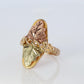 Black Hills Gold Ring. 10k Multi-Tone Black Hills Gold Filigree Ring.