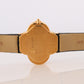 Van Cleef and Arpels Alhambra watch. 18k Gold VCA HH75210 Clove Black Dial.