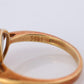 18k Chopard Happy Diamond ring. CHOPARD Happy Diamond band