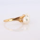 Mikimoto Ring. Vintage 18k Gold Mikimoto Pearl and Diamond Cluster. Vines Grapes