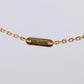 Van Cleef Arpels Alhambra Necklace . Genuine VCA 18k YG Sweet Shell Pendant