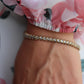 10k Diamond Tennis Bracelet. 10k S-LINK round diamond Tennis bracelet. 2.5CTW