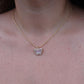 18k Chopard Happy Diamond Butterfly Pendant. So Happy Chopard Necklace
