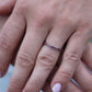 Vintage Tiffany and Co. Ruby Ring. Platinum Tiffany Ruby Full Eternity band