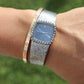 Genuine Rolex Watch. Diamond Bezel Blue Ladies Manual ROLEX 2611 Precision