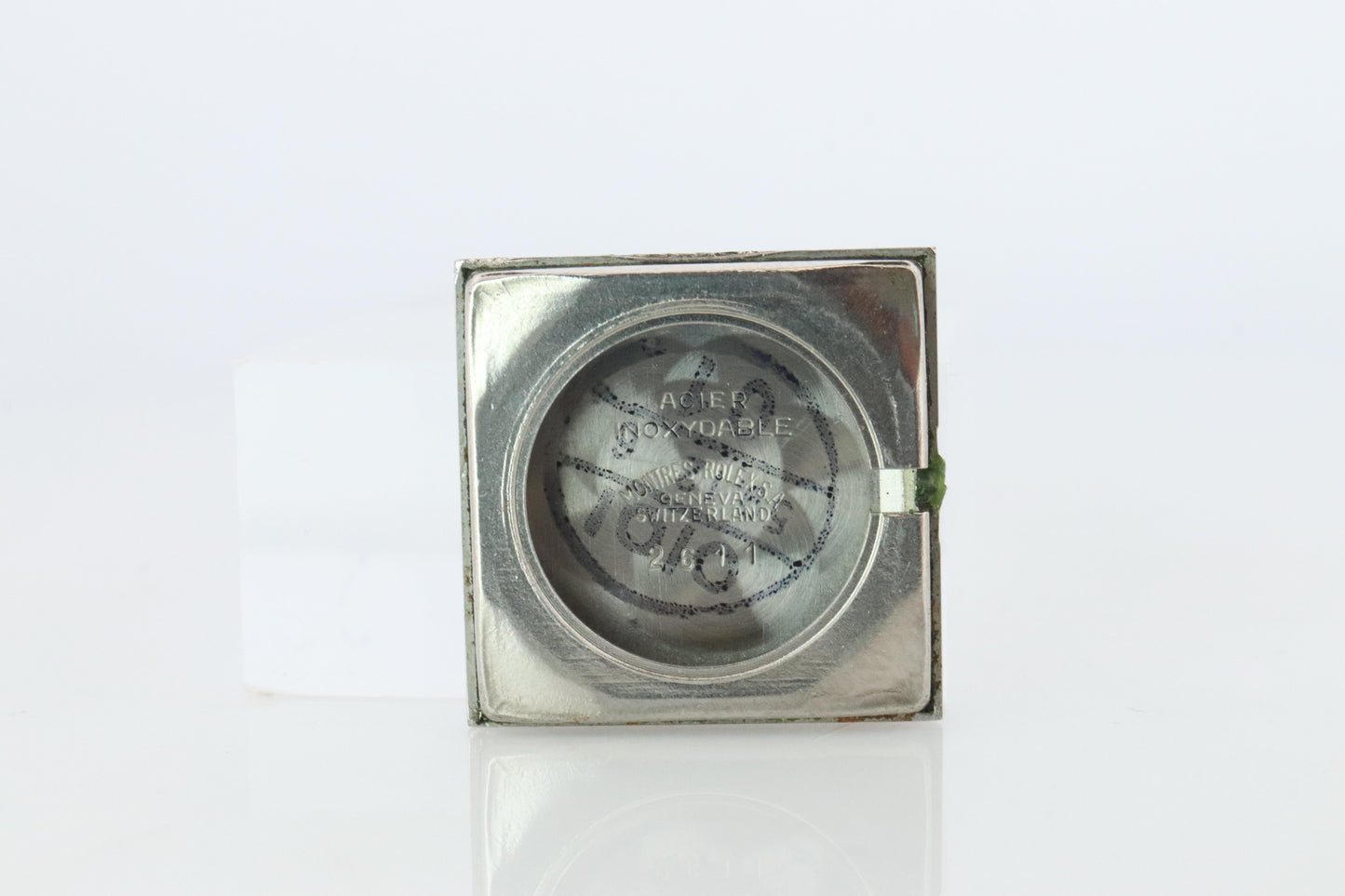 Genuine Rolex Watch. Diamond Bezel Blue Ladies Manual ROLEX 2611 Precision