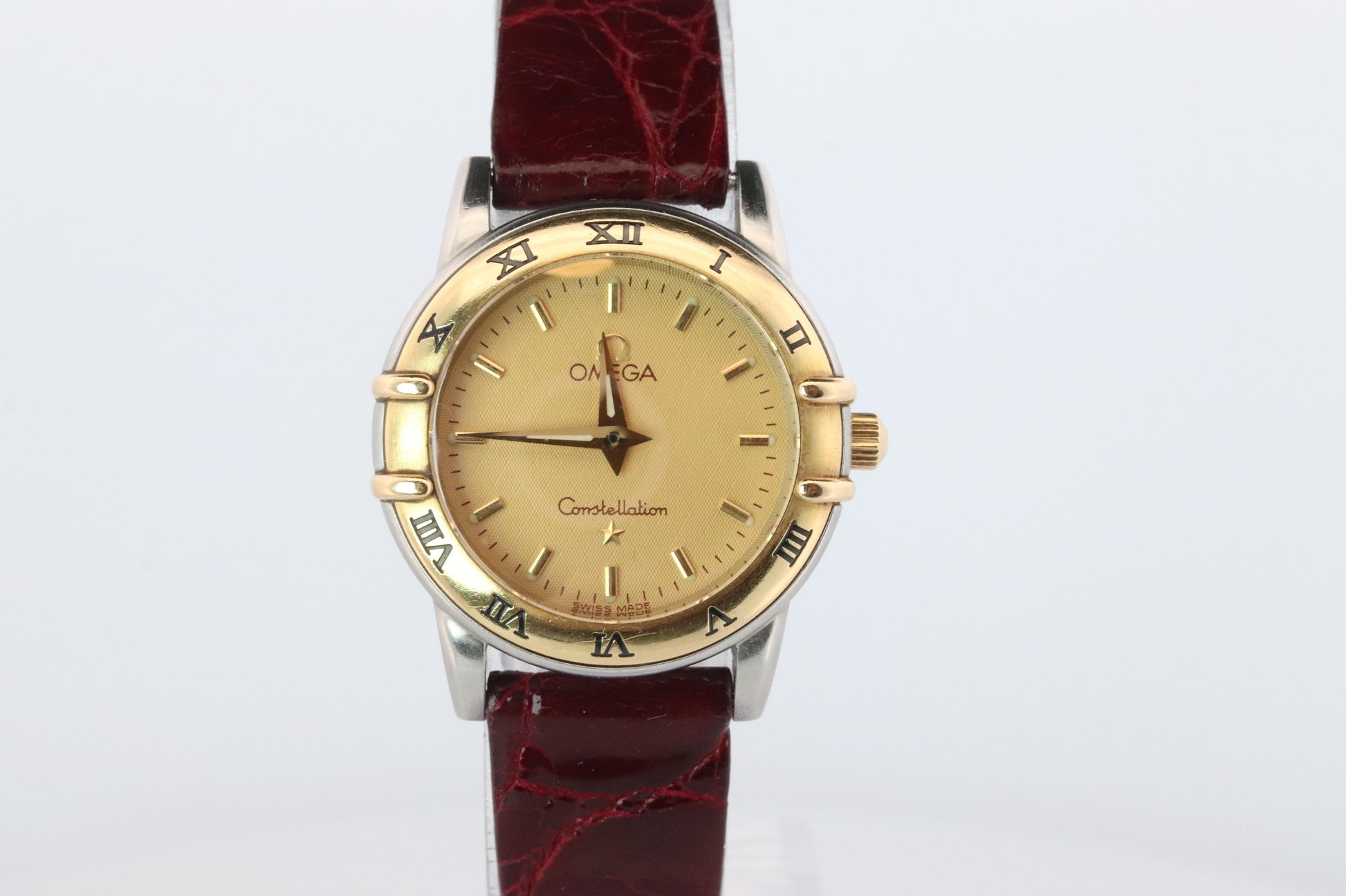 Omega Watch. Ladies Omega Constellation Manhattan Ladies 18k SS