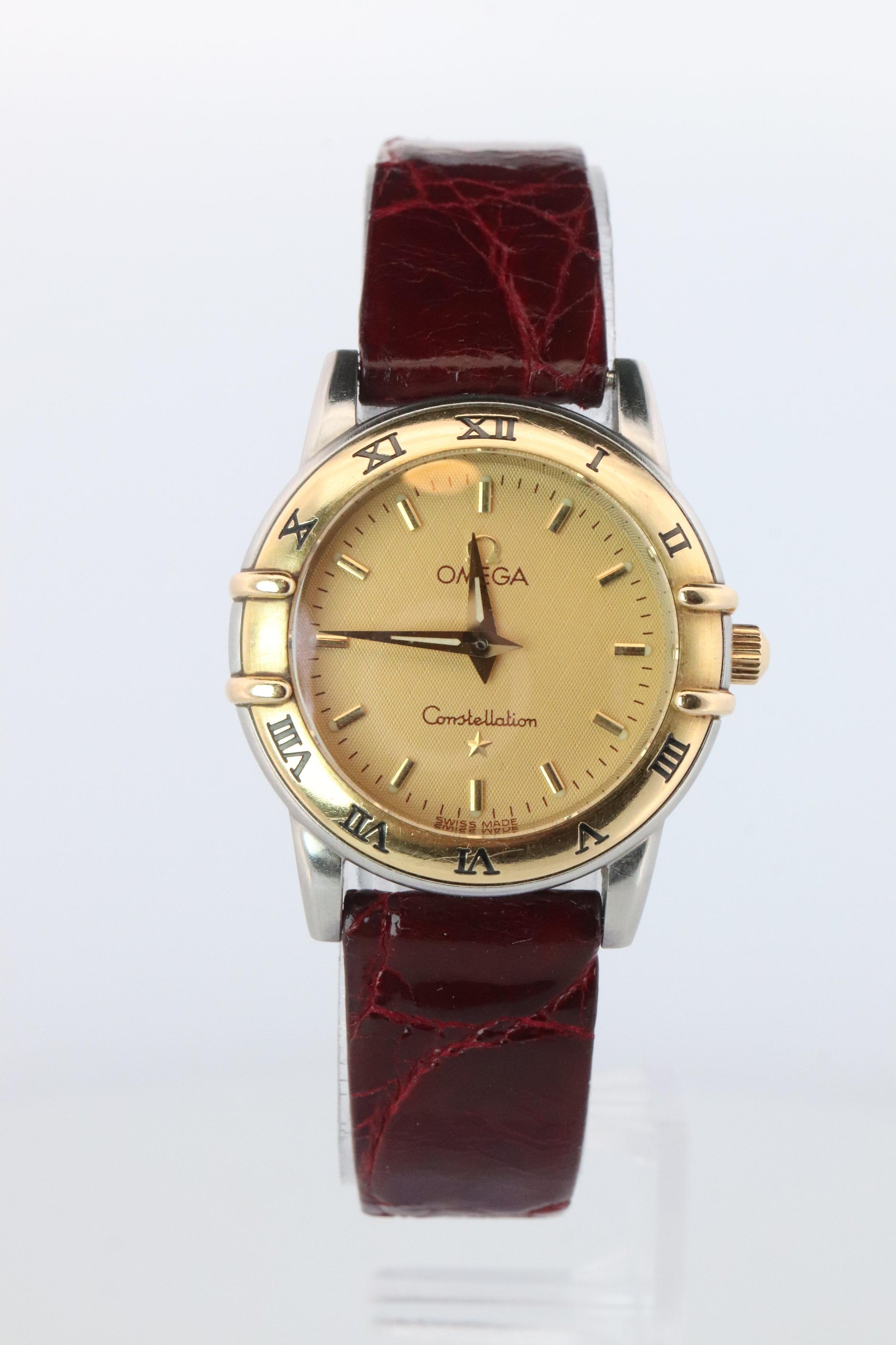 Omega Watch. Ladies Omega Constellation Manhattan Ladies 18k SS