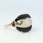 10k ONYX ring. Onyx Sterling Silver 10k gold ring. Sterling Silver Dome Modern