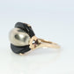 10k ONYX ring. Onyx Sterling Silver 10k gold ring. Sterling Silver Dome Modern