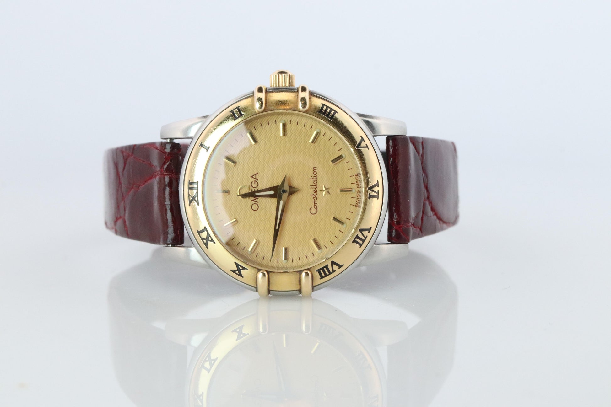 Omega Watch. Ladies Omega Constellation Manhattan Ladies 18k SS