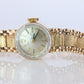 Genuine Rolex Diamond Watch. 14k YG Ladies Rolex 4749 Mechanical Windup Watch.