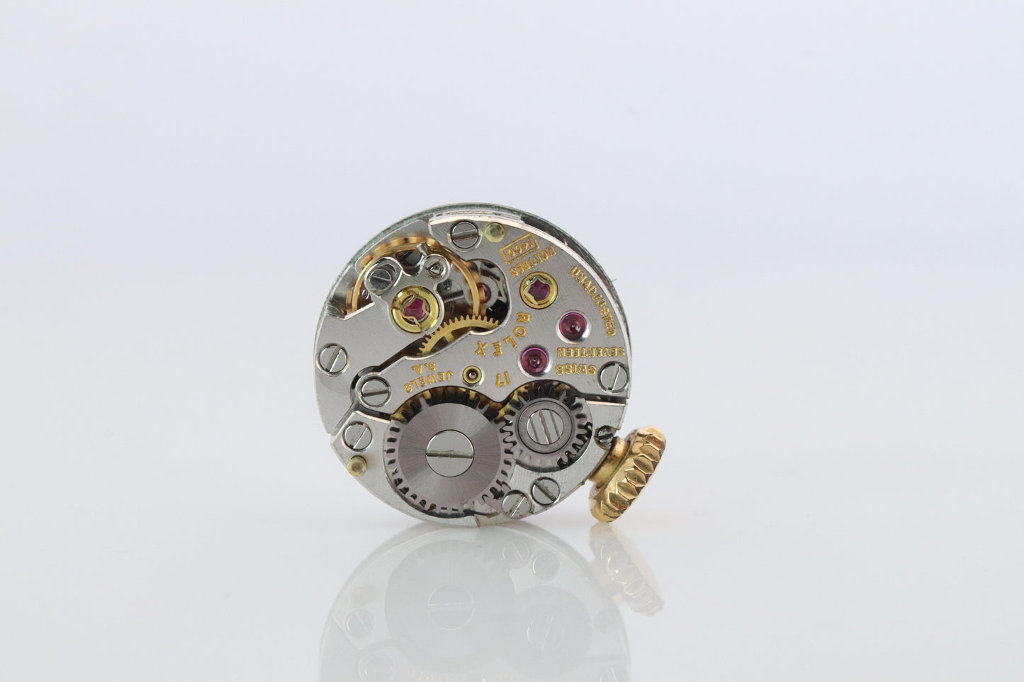 Genuine Rolex Diamond Watch. 14k YG Ladies Rolex 4749 Mechanical Windup Watch.