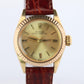 Genuine 18k Rolex 6619 Oyster Perpetual Watch. Ladies ROLEX 18k Yellow Gold.