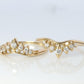 14k Enhancer Jacket Wrap Around Ring. Diamond (CZ) round ring. Round Tiara ring