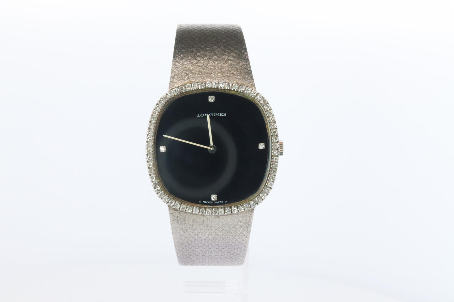 Longines Diamond Watch. LONGINES 847 Jumbo Manual Watch.