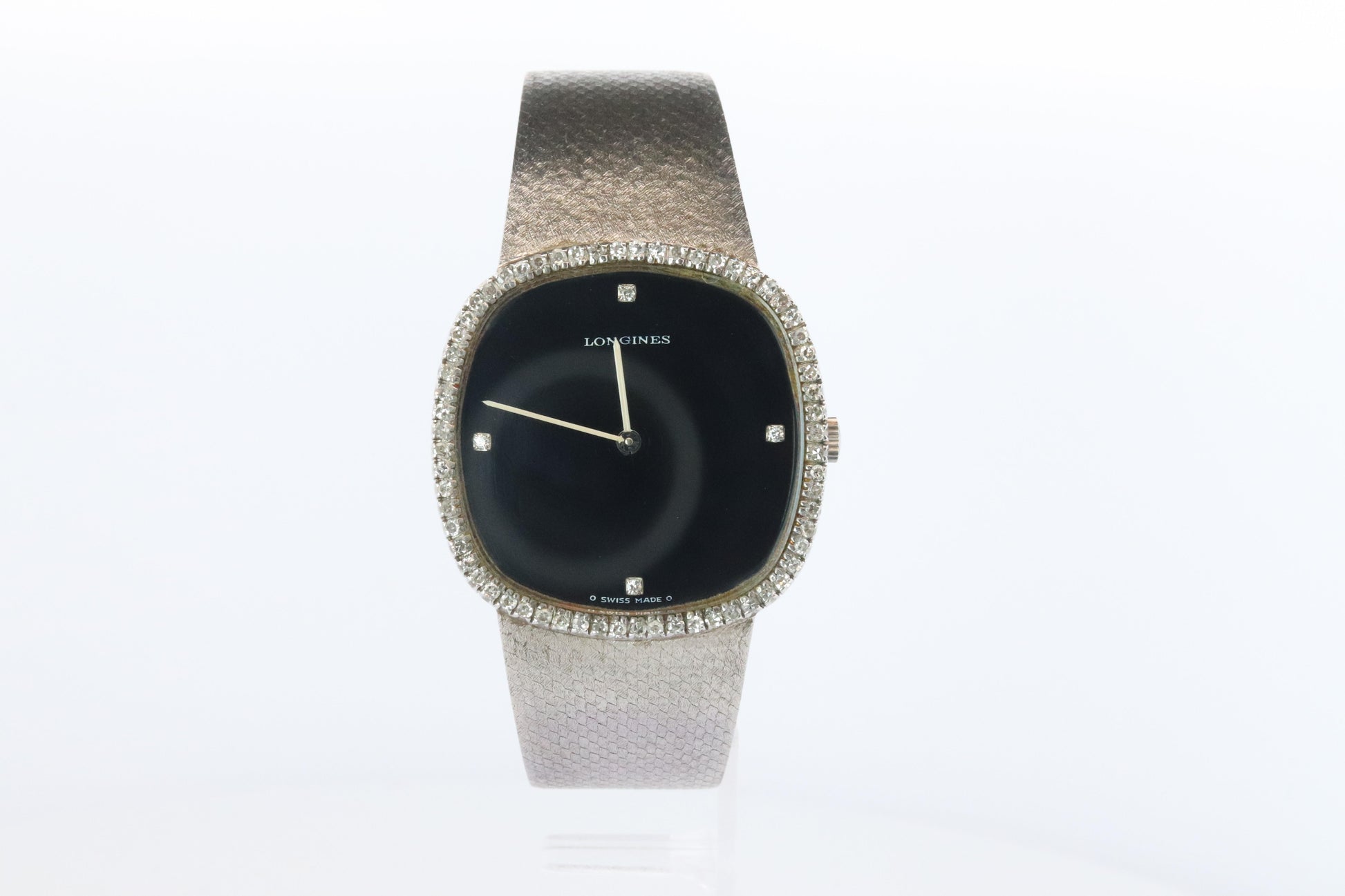 Longines Diamond Watch. LONGINES 847 Jumbo Manual Watch.