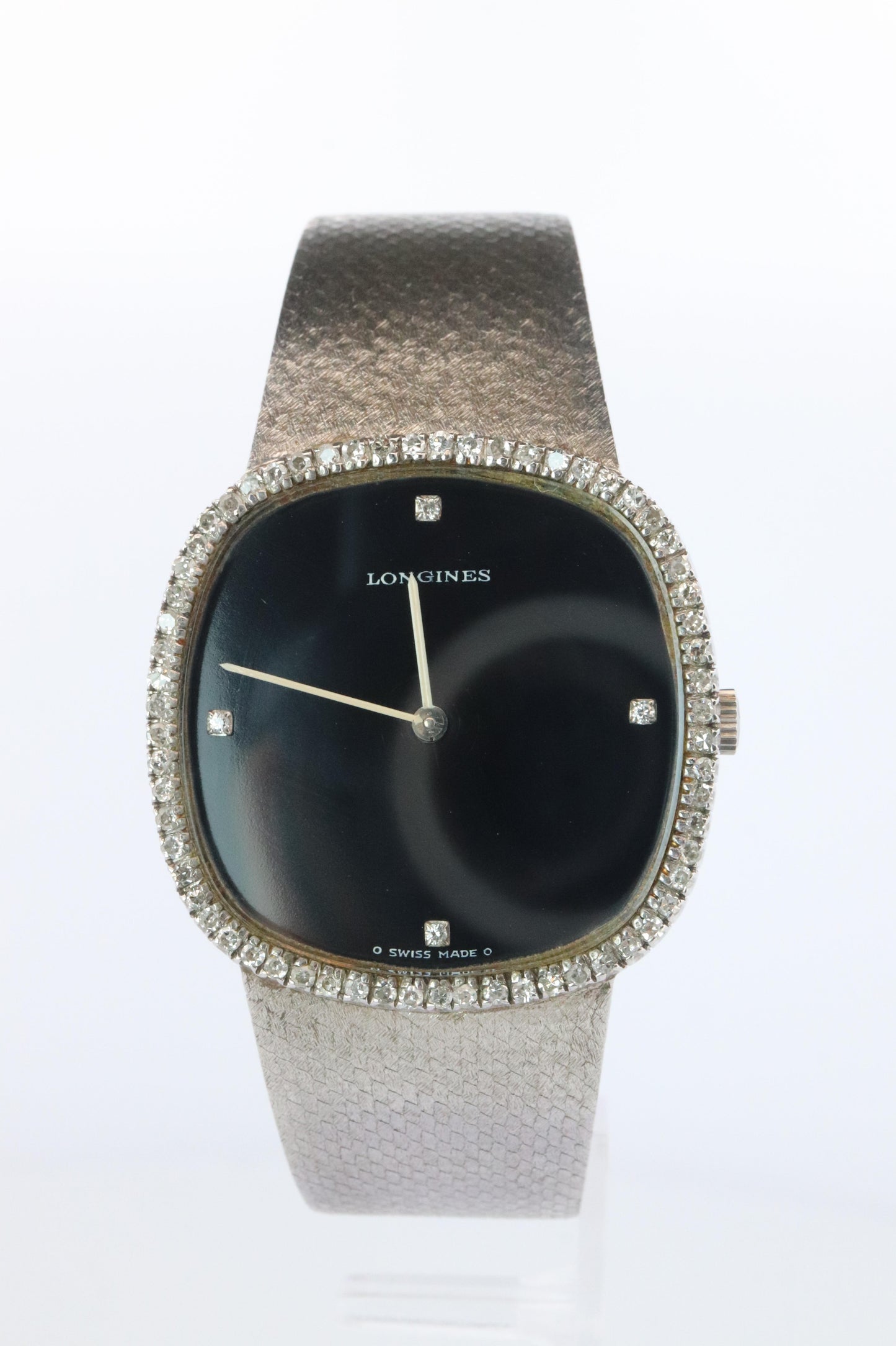 Longines Diamond Watch. LONGINES 847 Jumbo Manual Watch.