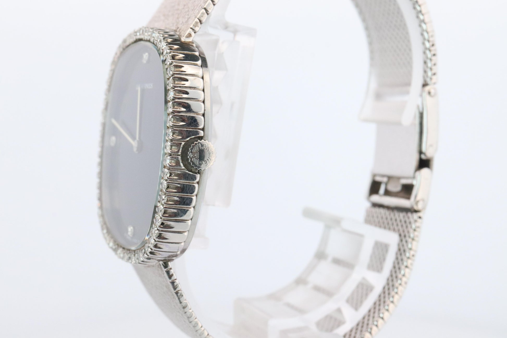 Longines Diamond Watch. LONGINES 847 Jumbo Manual Watch.