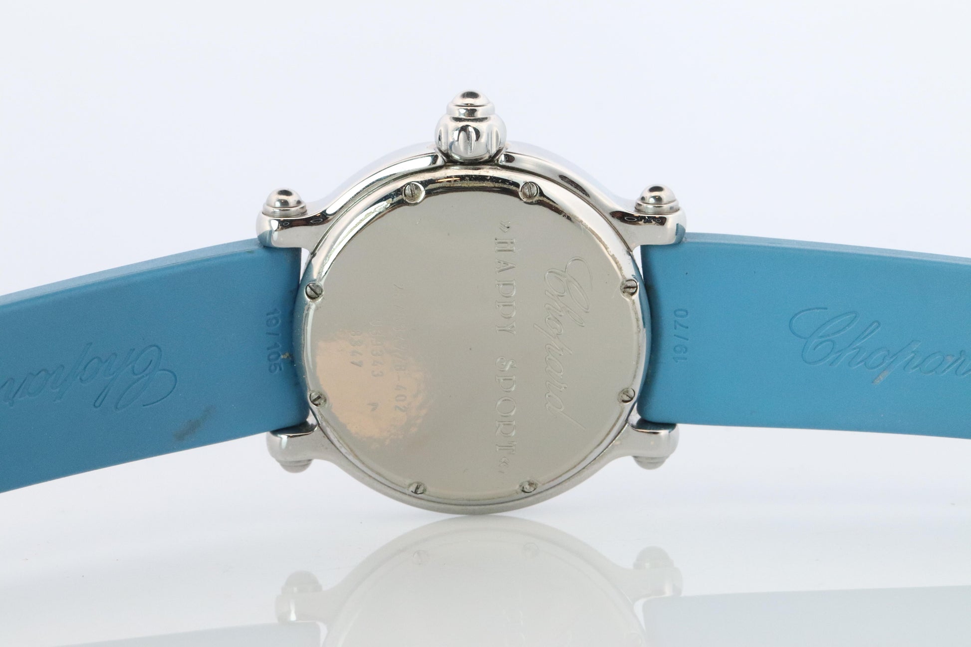 Chopard Happy Sport Happy Fish Sapphire Watch. Chopard LUC 28/8347