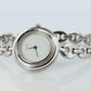 Vintage GUCCI Quartz 11/12.2L Watch Timepiece. Gucci Ladies Silver Bezel Colors