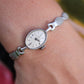 Genuine 18k Rolex Watch. 18k WG Ladies Dainty Cocktail Ladies Rolex
