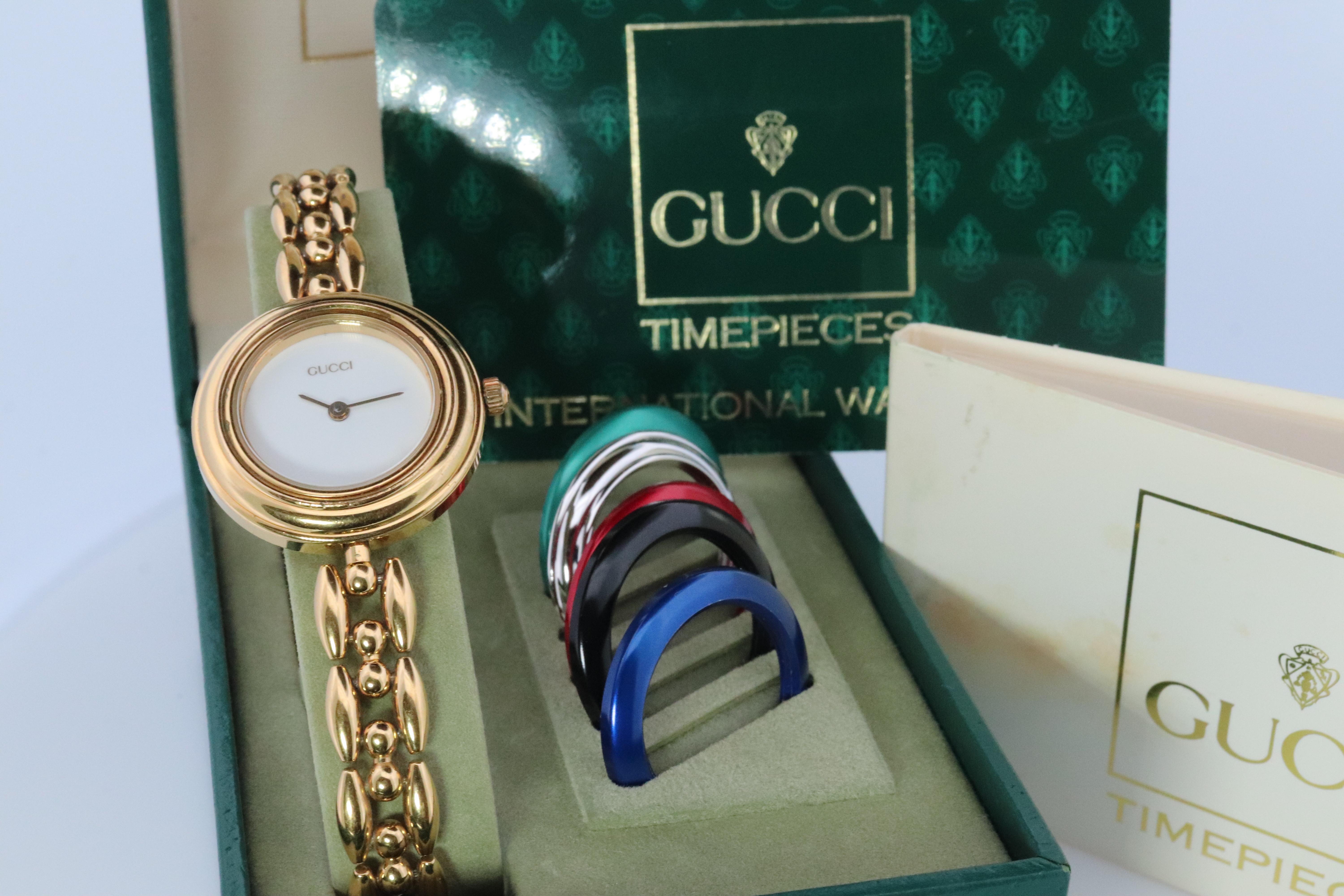 GUCCI Quartz 11 12.2 Vintage Gucci BOX VoxMarket