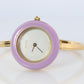 Vintage GUCCI Quartz 11/12.2  Watch. Gucci Ladies Bangle Interchange Bezel watch