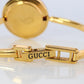 Vintage GUCCI Quartz 11/12.2  Watch. Gucci Ladies Bangle Interchange Bezel watch