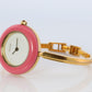 Vintage GUCCI Quartz 11/12.2  Watch. Gucci Ladies Bangle Interchange Bezel watch