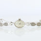 Genuine 18k Rolex Watch. 18k WG Ladies Dainty Cocktail Ladies Rolex