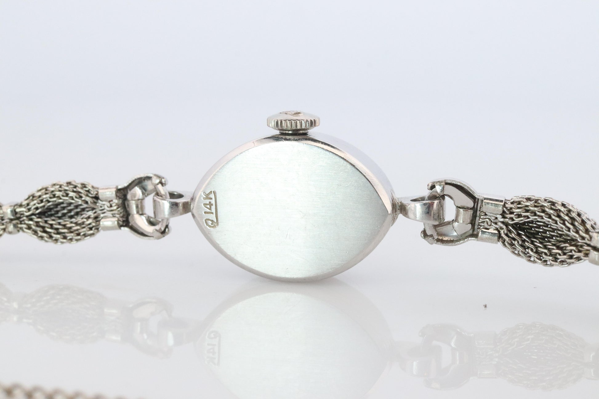 Genuine 18k Rolex Watch. 18k WG Ladies Dainty Cocktail Ladies Rolex