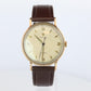 ROLEX Watch. Rolex 9k YG Coin Edge Dress 34mm 1950s Watch.