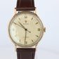 ROLEX Watch. Rolex 9k YG Coin Edge Dress 34mm 1950s Watch.