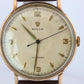 ROLEX Watch. Rolex 9k YG Coin Edge Dress 34mm 1950s Watch.