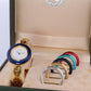 Vintage GUCCI Quartz 11/12.2  Watch Timepiece. Gucci Ladies Gold watch BOX