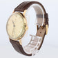 ROLEX Watch. Rolex 9k YG Coin Edge Dress 34mm 1950s Watch.