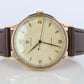 ROLEX Watch. Rolex 9k YG Coin Edge Dress 34mm 1950s Watch.