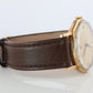 ROLEX Watch. Rolex 9k YG Coin Edge Dress 34mm 1950s Watch.