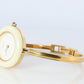 Vintage GUCCI Quartz 11/12.2  Watch. Gucci Ladies Bangle Interchange Bezel watch