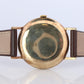 ROLEX Watch. Rolex 9k YG Coin Edge Dress 34mm 1950s Watch.