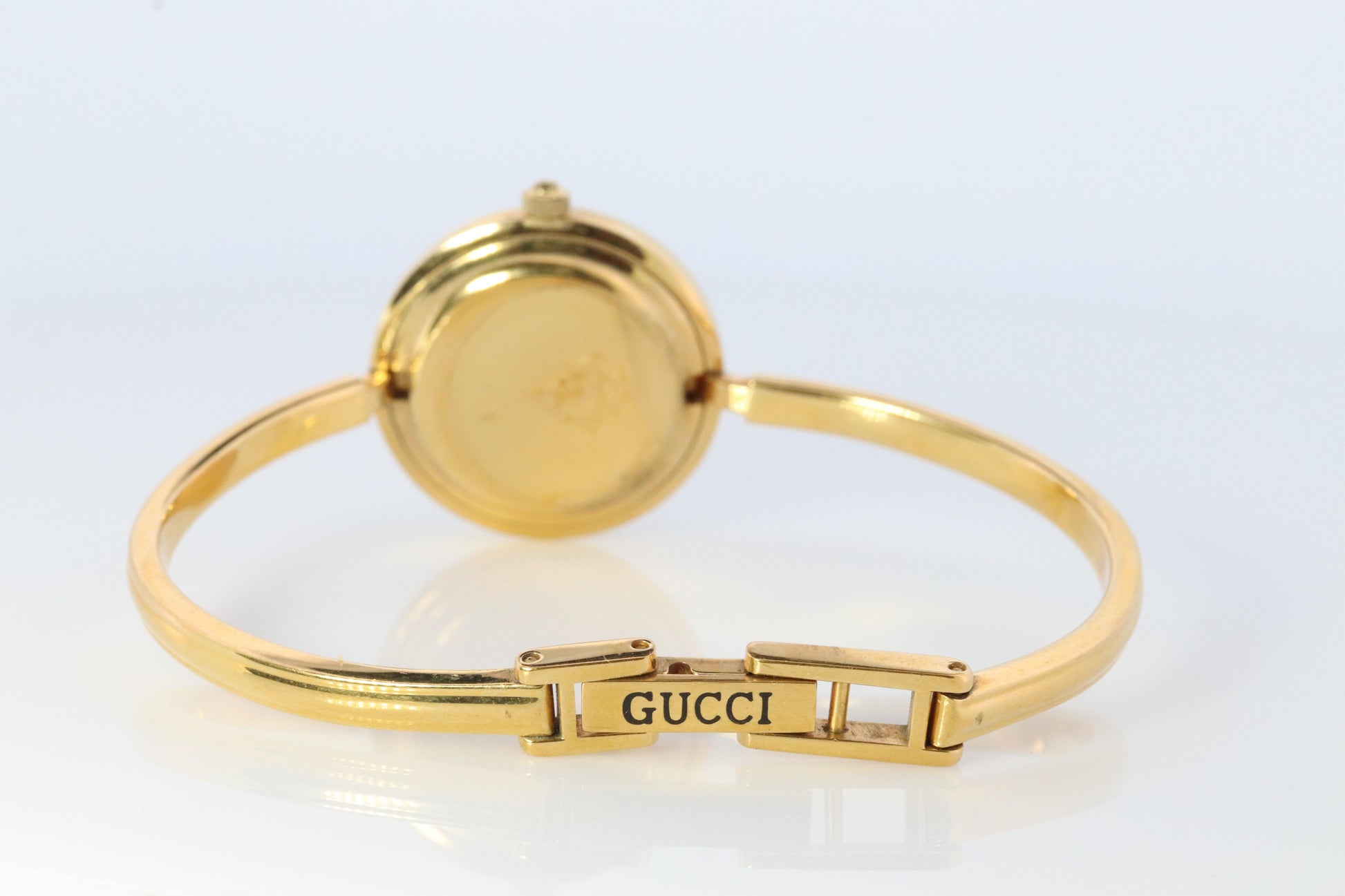 Vintage GUCCI Quartz 11/12.2  Watch. Gucci Ladies Bangle Interchange Bezel watch