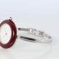 Vintage GUCCI Quartz 11/12.2L Watch Bezels Gucci Ladies Silver Bangle watch