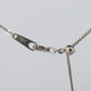 Large Diamond solitaire pendant. Platinum Pt900 Natural Diamond 2CT Necklace