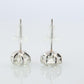 Diamond Stud Earrings. Platinum PT900 2.1ctw Diamond Claw Studs Earrings.